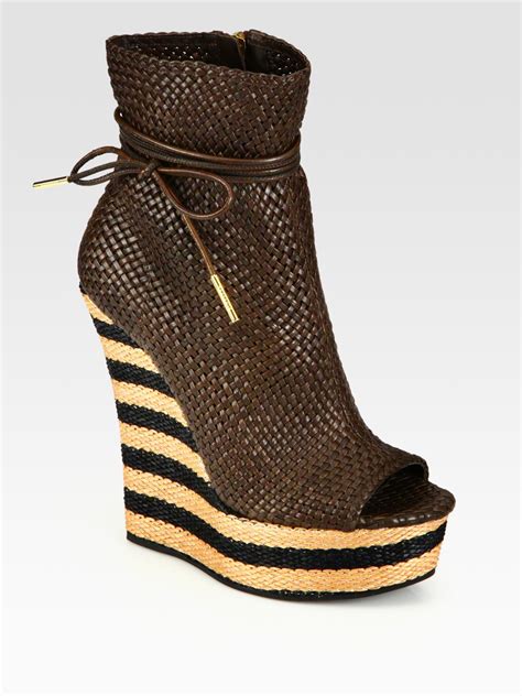 burberry wedges sale|Burberry wedge boots.